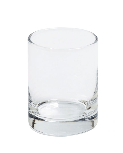 9cl Candle Glass Clear